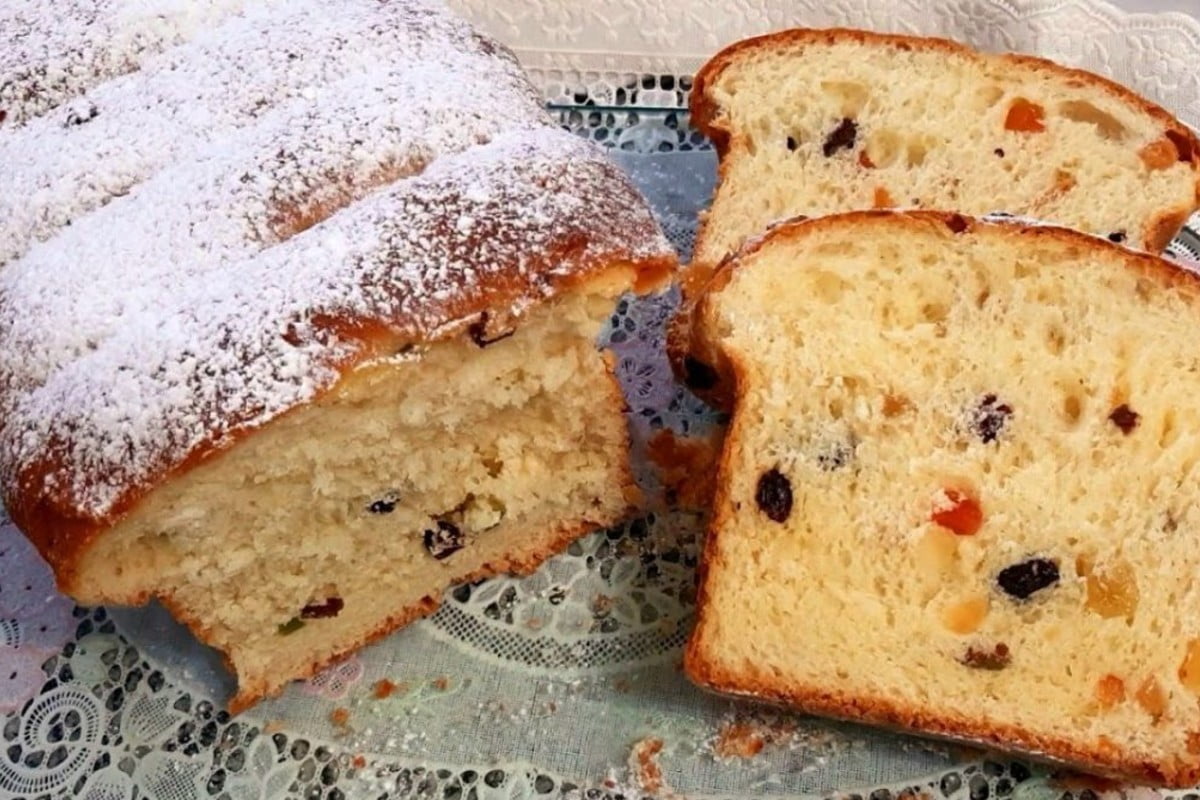 panettone di natale solo con panettone dinatale con frullatore