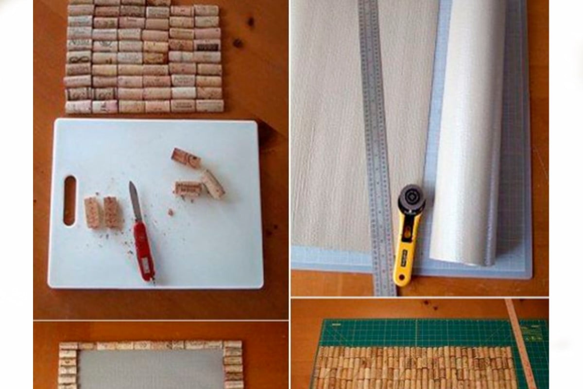 realizzare un tappeto con tappi tappeto tappi di sughero