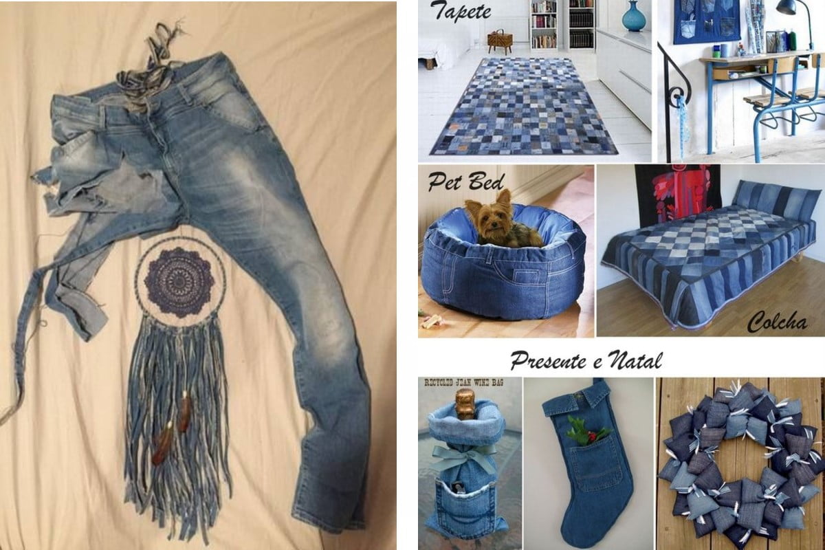 riciclo vecchi jeans 24 idee riciclo vecchi jeans