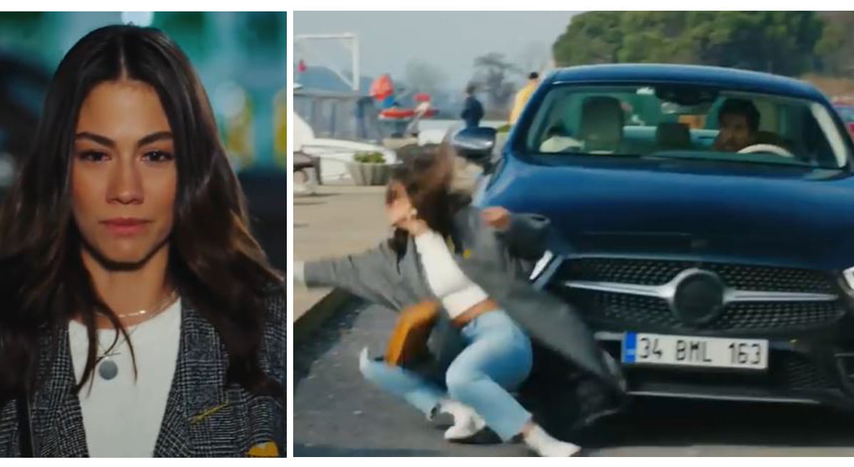 Sanem viene investita per colpa di Can