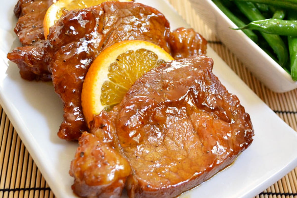 arista cotta al forno con arista al forno con arance