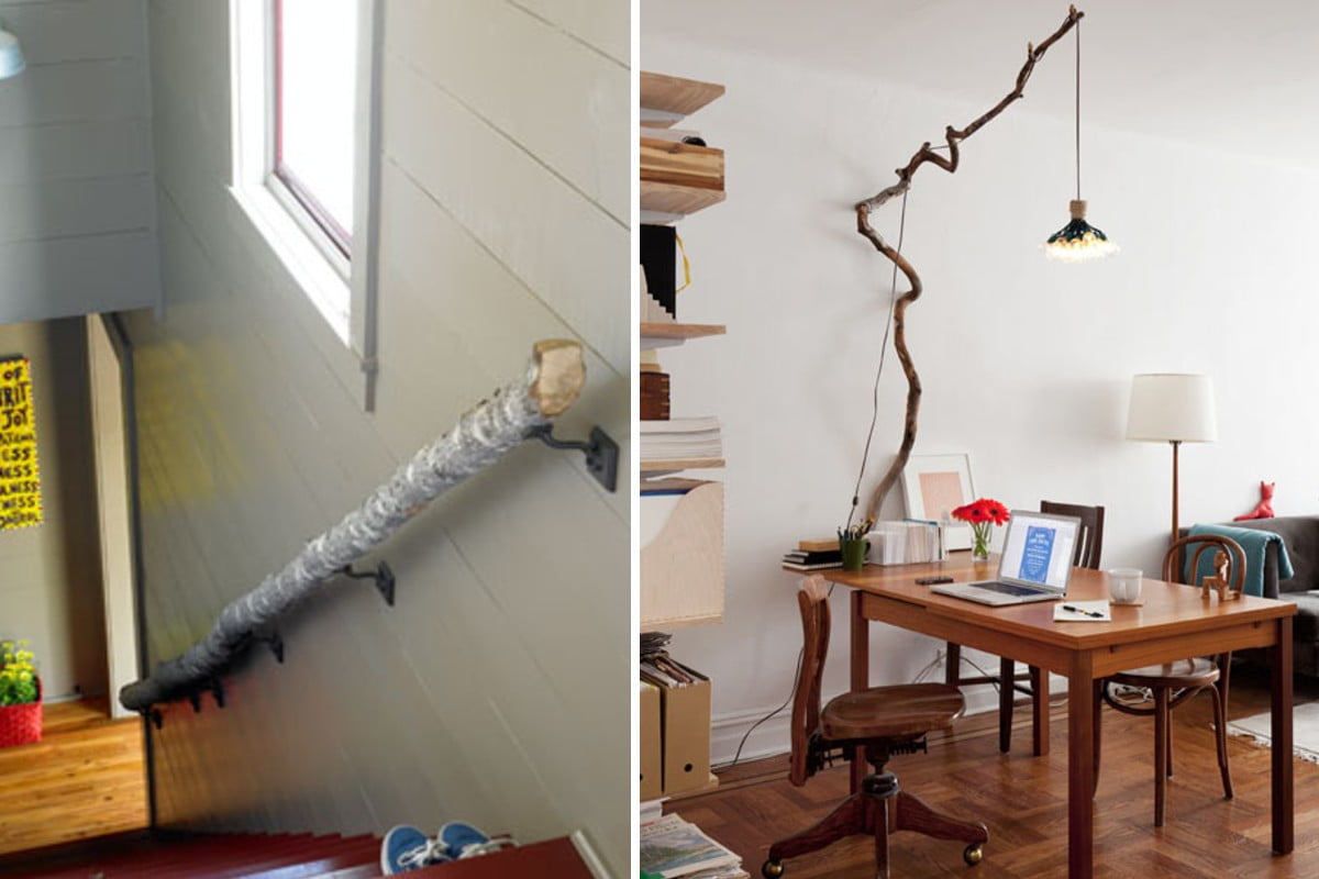 arredare casa con i rami arredare casa con i rami