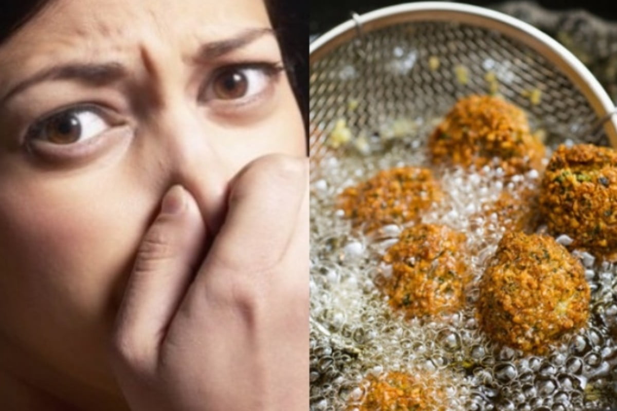 come eliminare la puzza di puzza di fritto