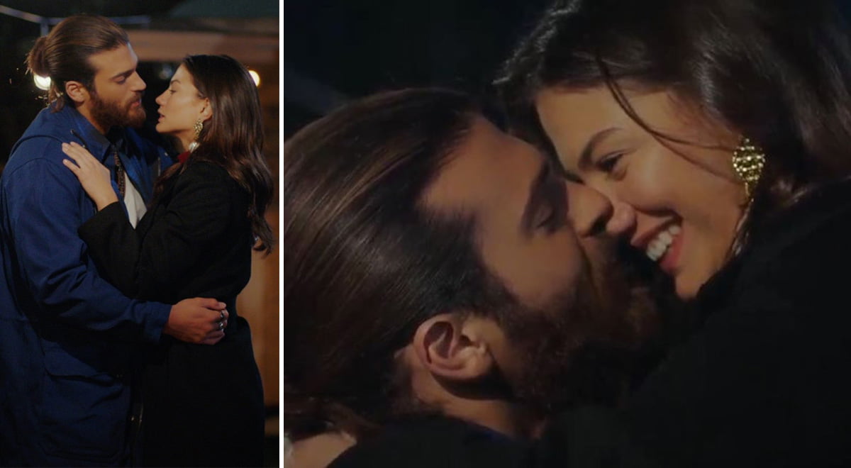 Can non parte più, Sanem lo bacia