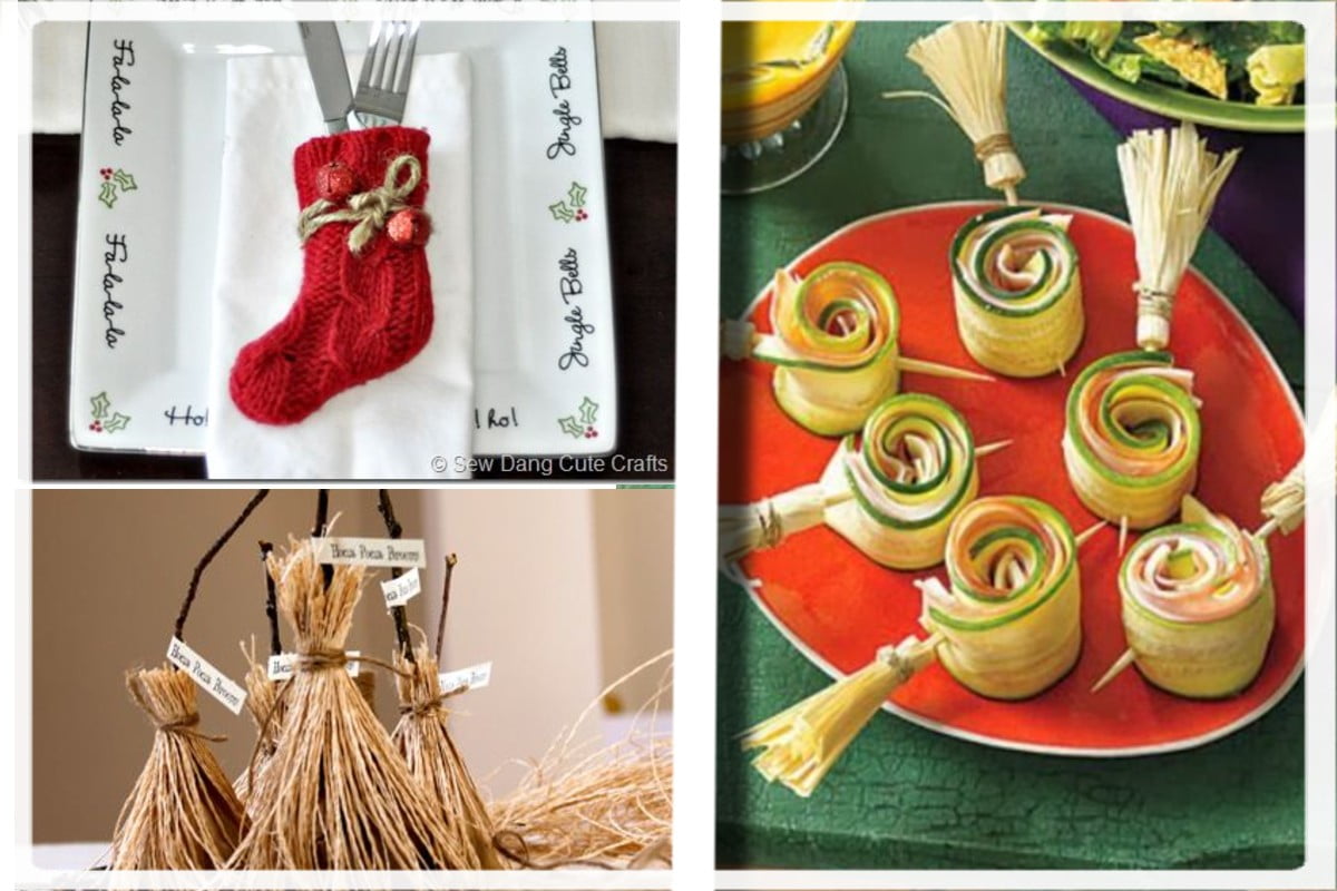 decorare tavola per lepifania come tavola befana