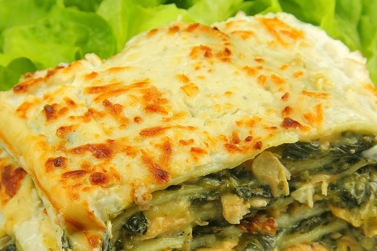 lasagne vegane con scarola olive lasagna di scarole