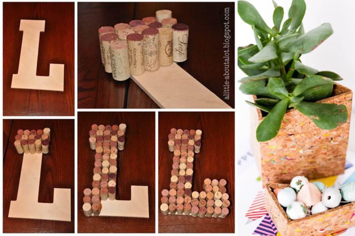 lavoretti creativi con il sughero sughero