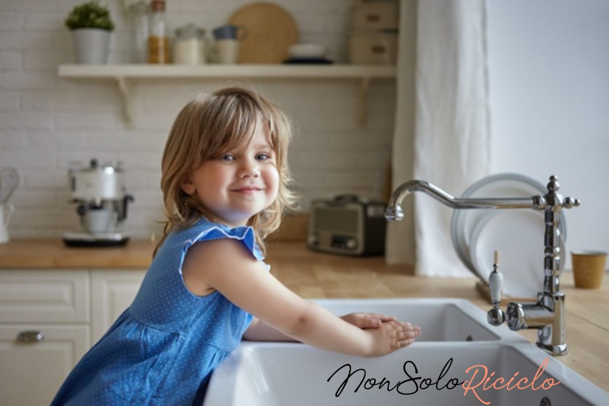 pulire il lavandino della cucina 2
