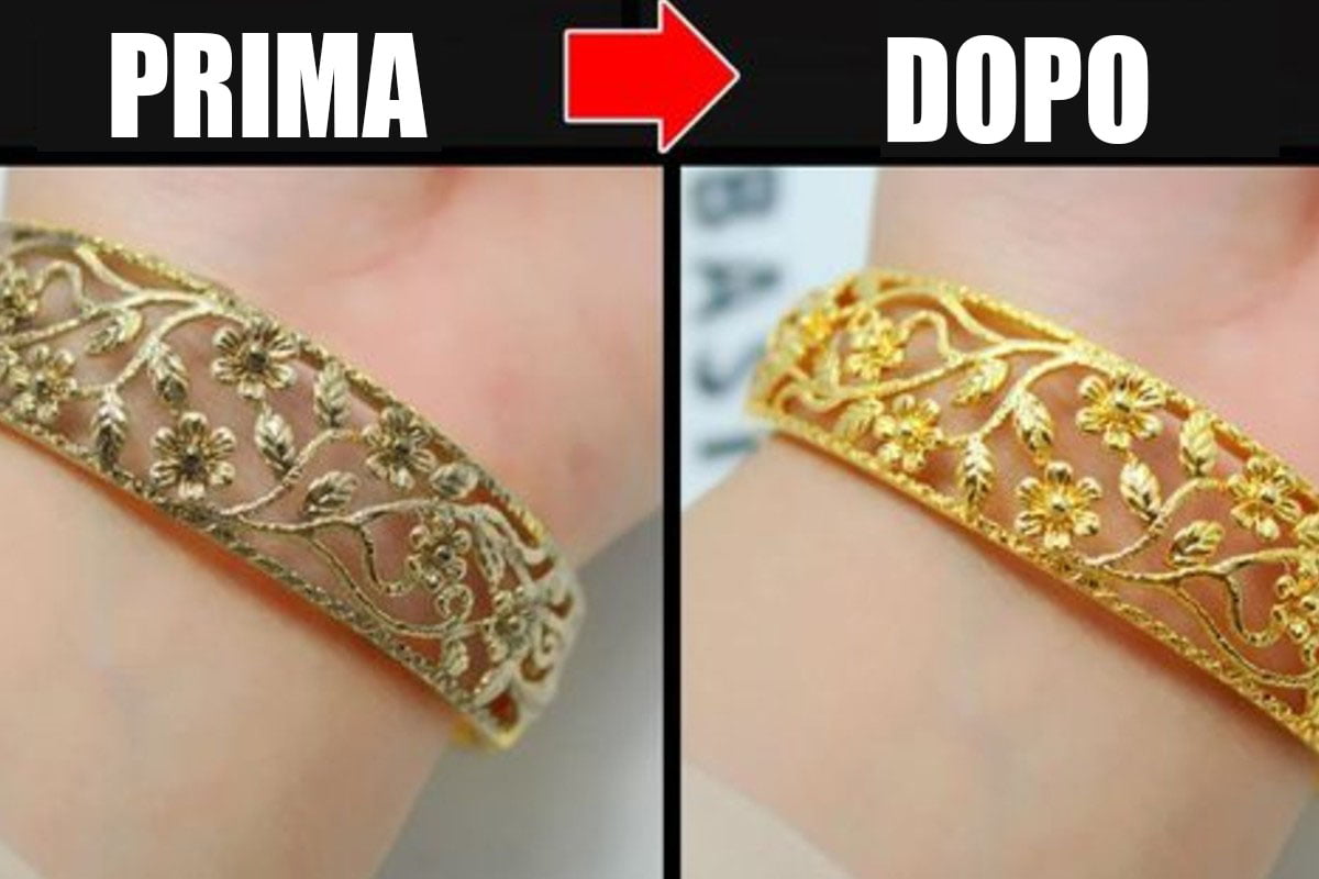 pulire loro e farlo tornare primadopooro