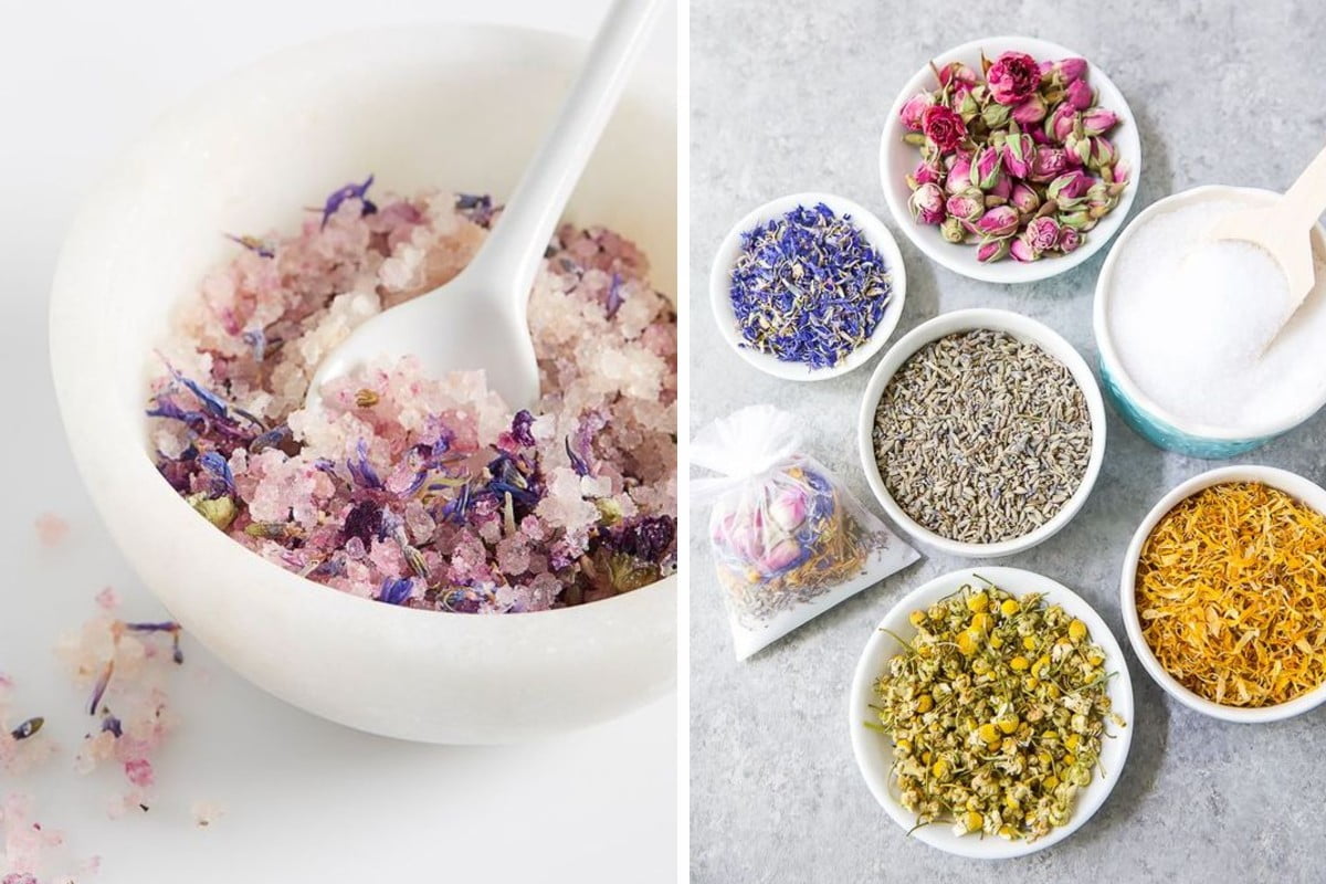 sali da bagno invernali emollienti sali da bagno fai da te