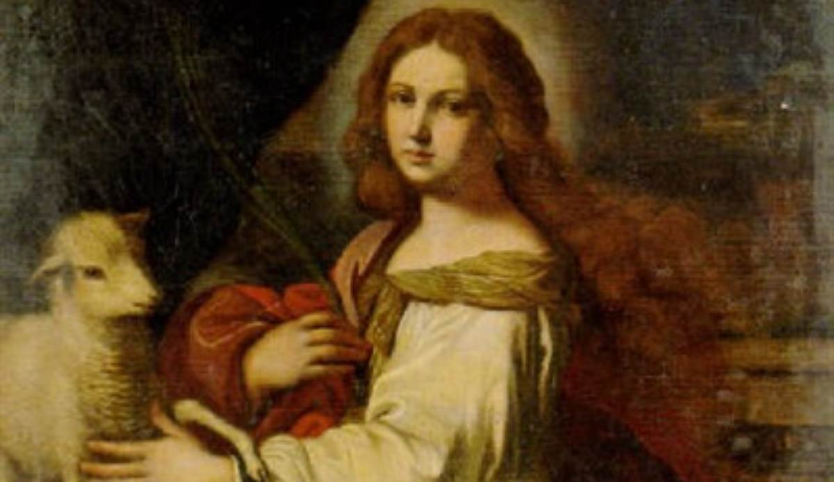 santo del giorno 21 gennaio SantAgnese