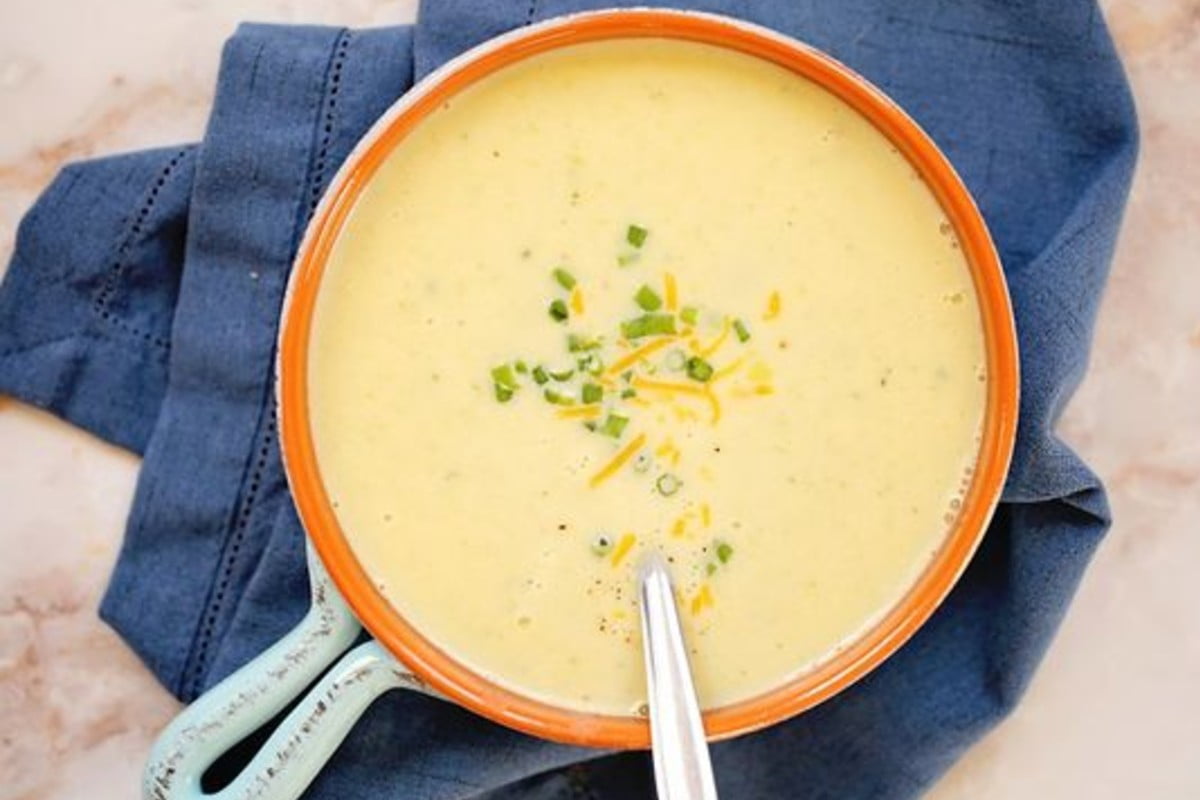vellutata di porri con crostini vellutata di porro