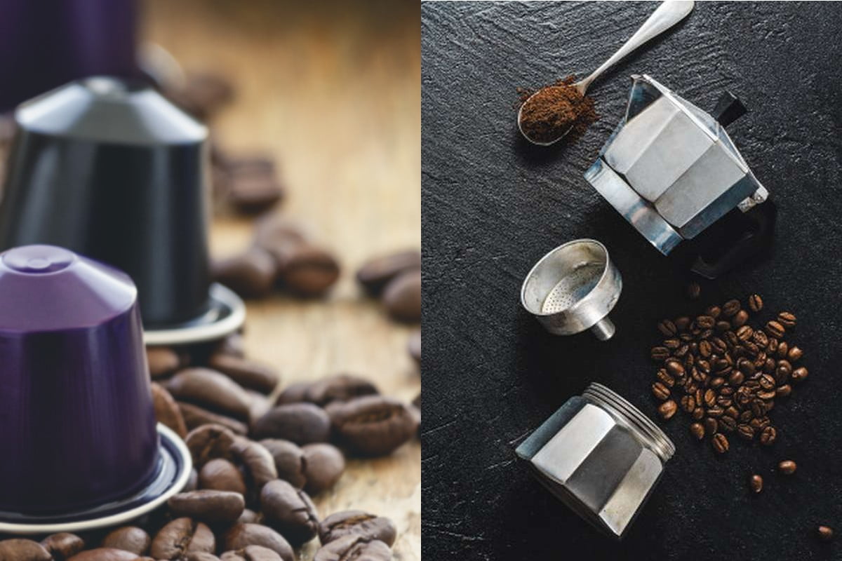 ce alluminio nel caffe che capsule o moka