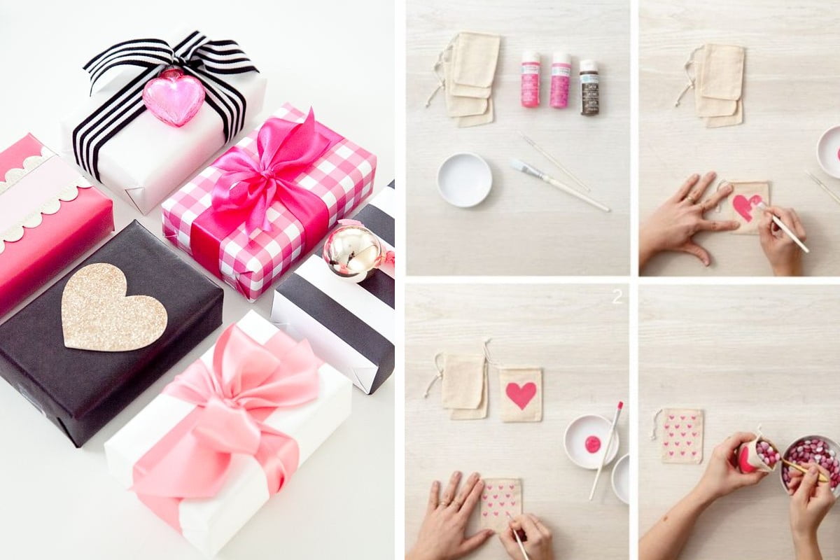 incartare un regalo per san pacchetto regalo fai da te x san valentino