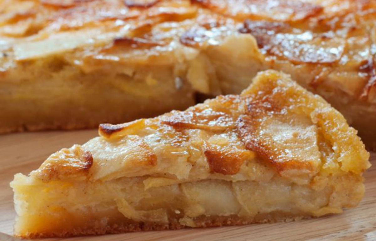 la torta di mele con torta di mele