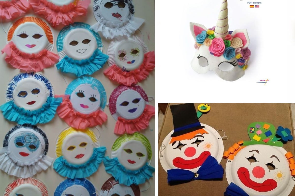 maschere carnevale fai da te maschere carnevale fai da te