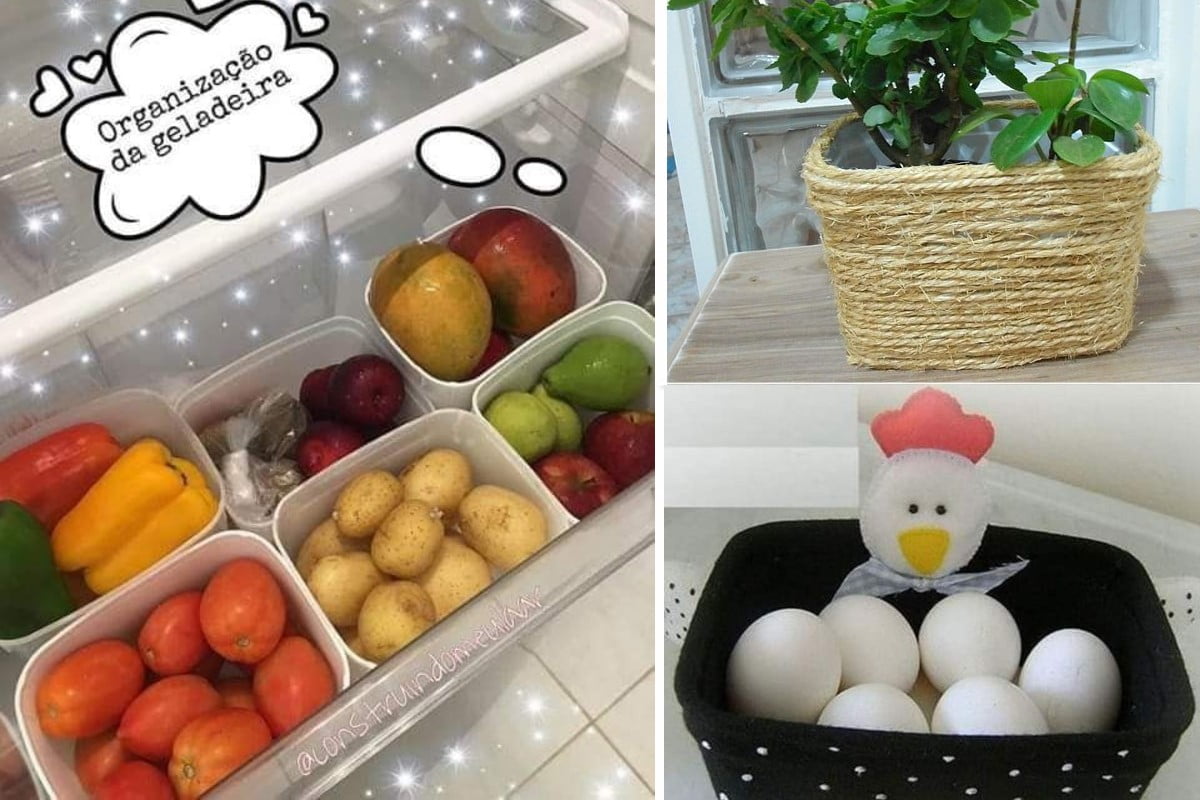 organizzare oggetti con vasetti del riciclo vachette gelato