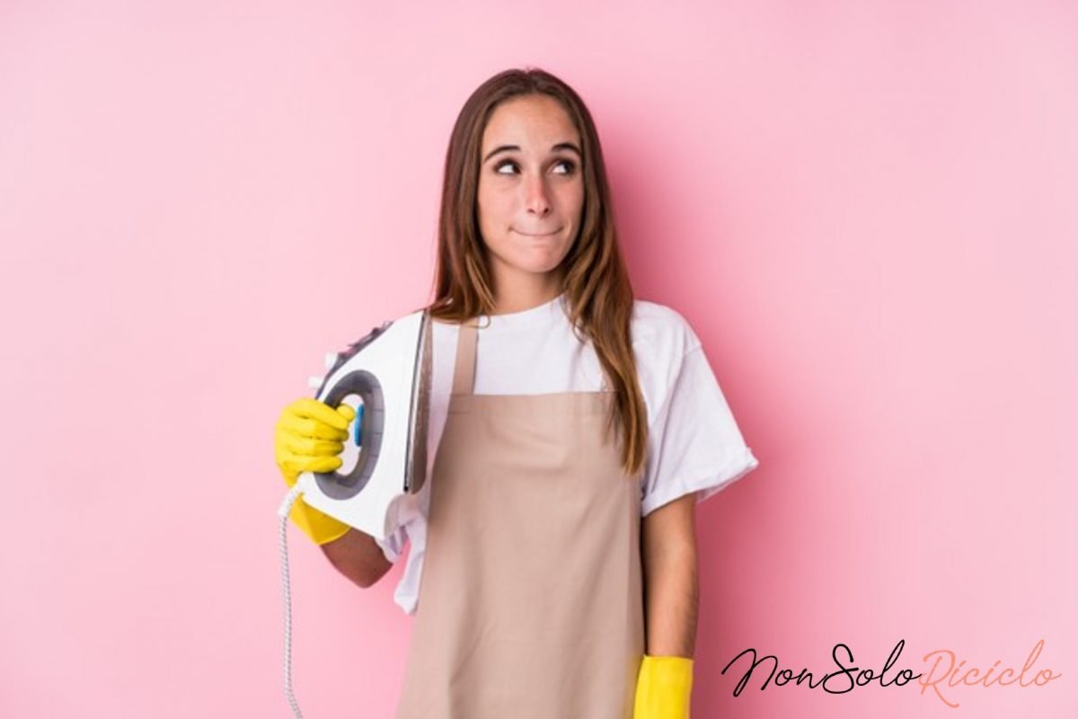 pulire il ferro da stiro 1