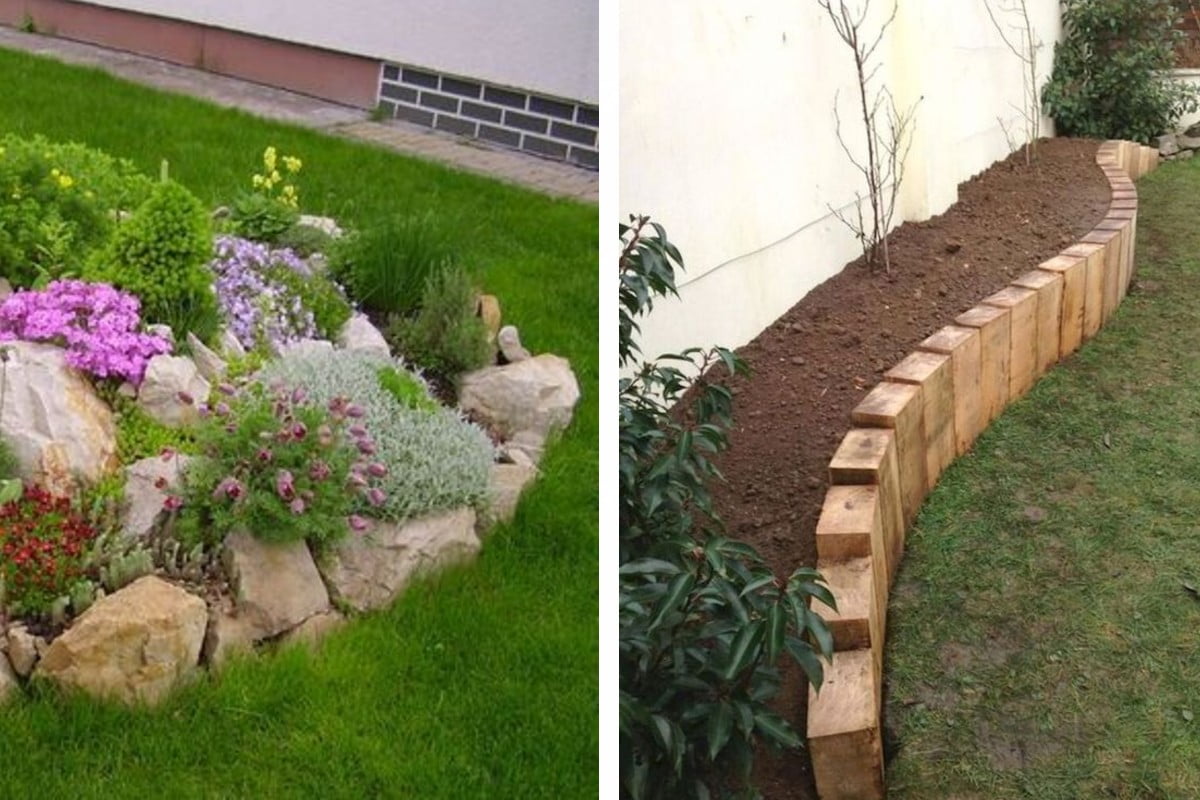realizzare aiuole nel giardino ecco aiuole fai da te