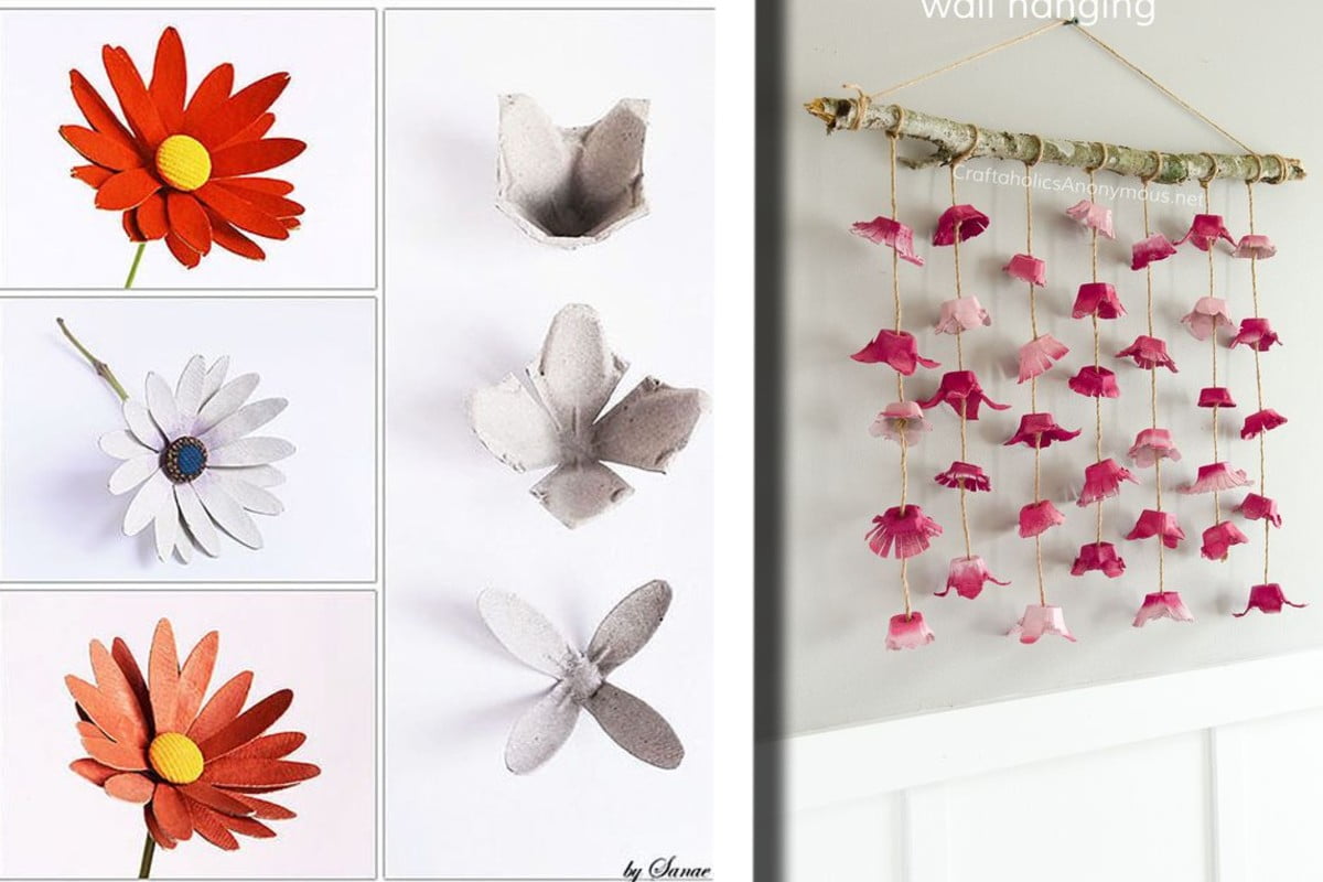 riutilizzo cartoni delle uova idee cartoni uova