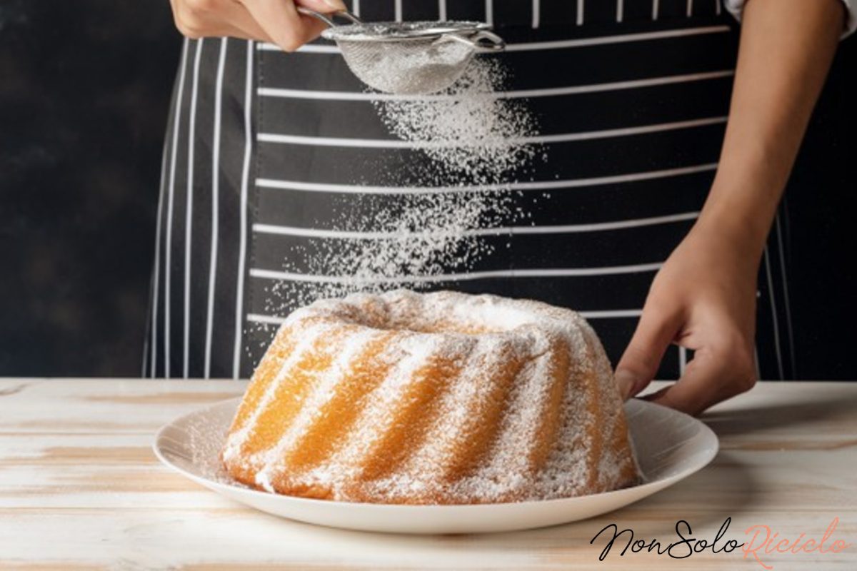 ciambellone yogurt e mandarini senza 3