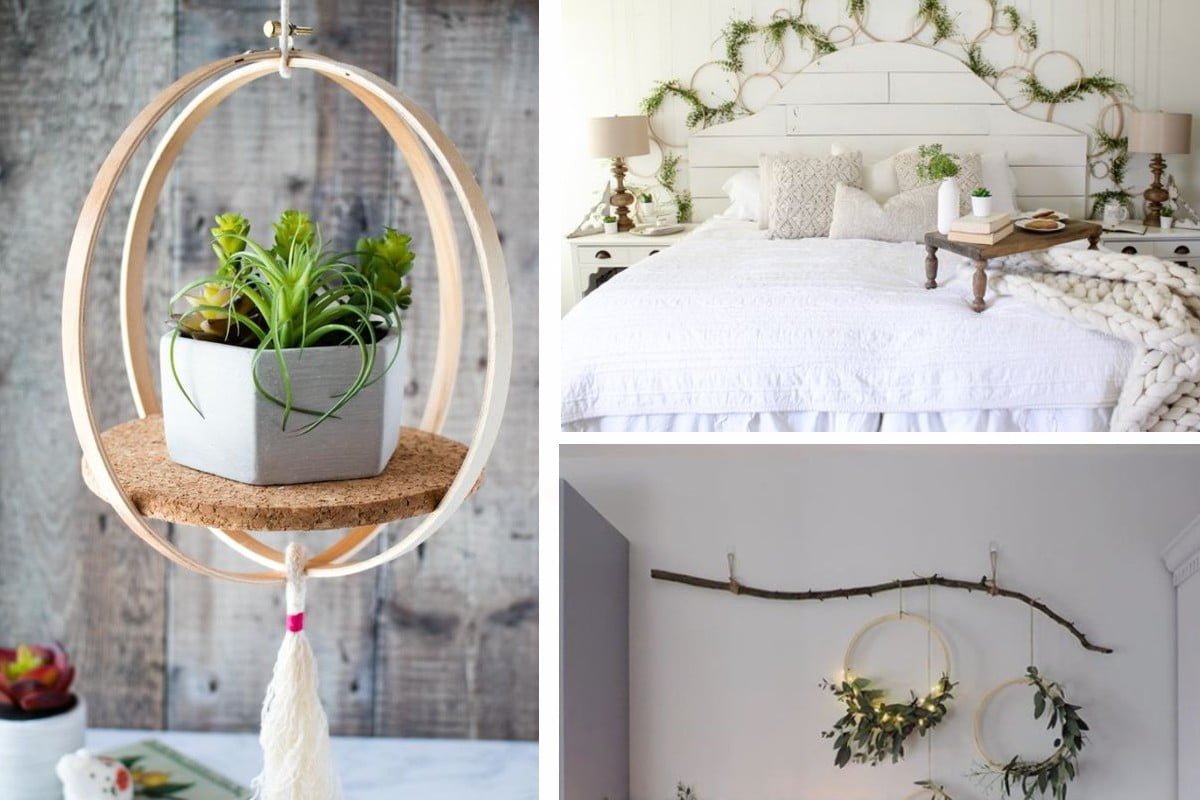 decorare casa con telaio da riciclo vecchi telai