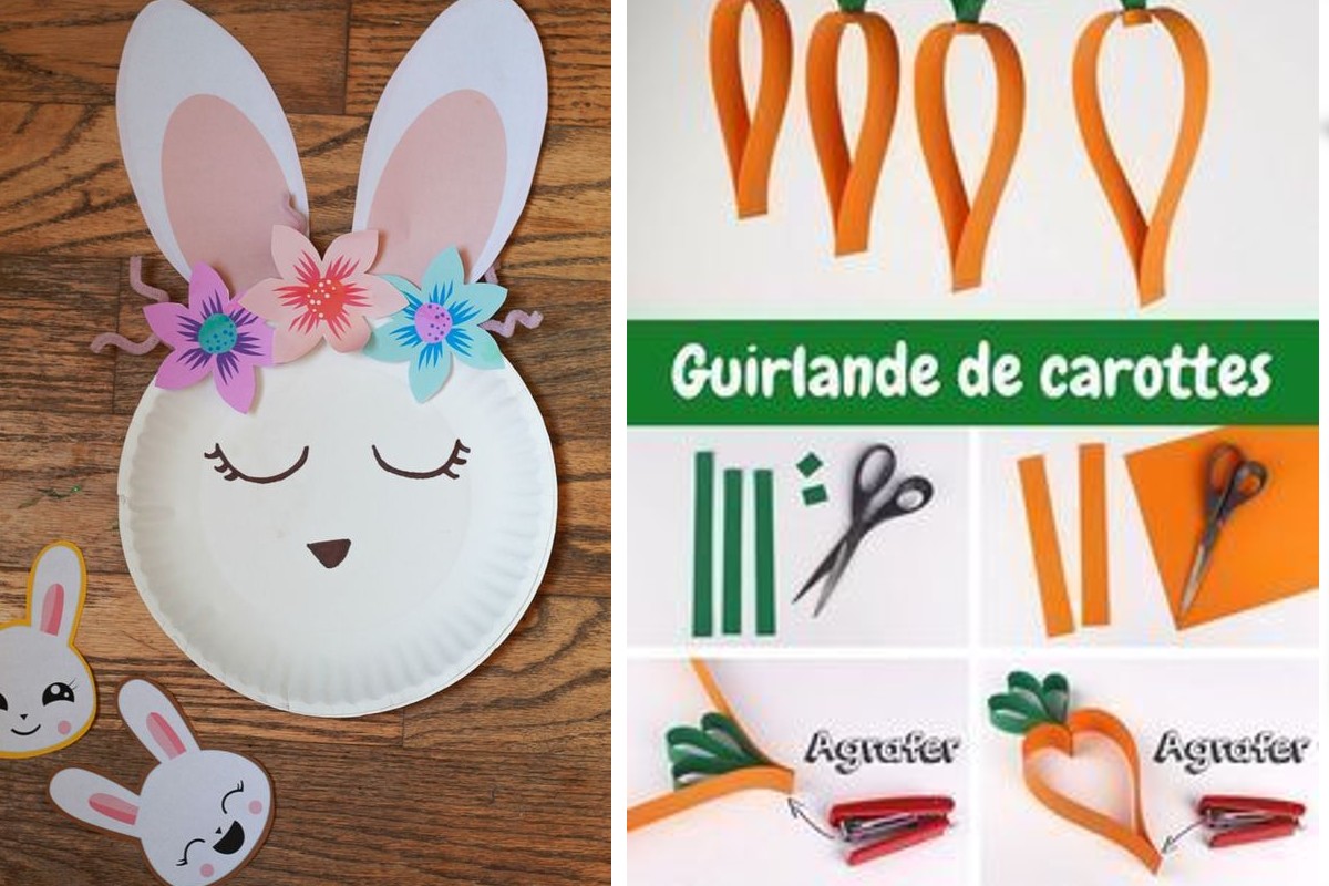 decorazioni di pasqua da appendere decorazioni pasqua con la carta 1
