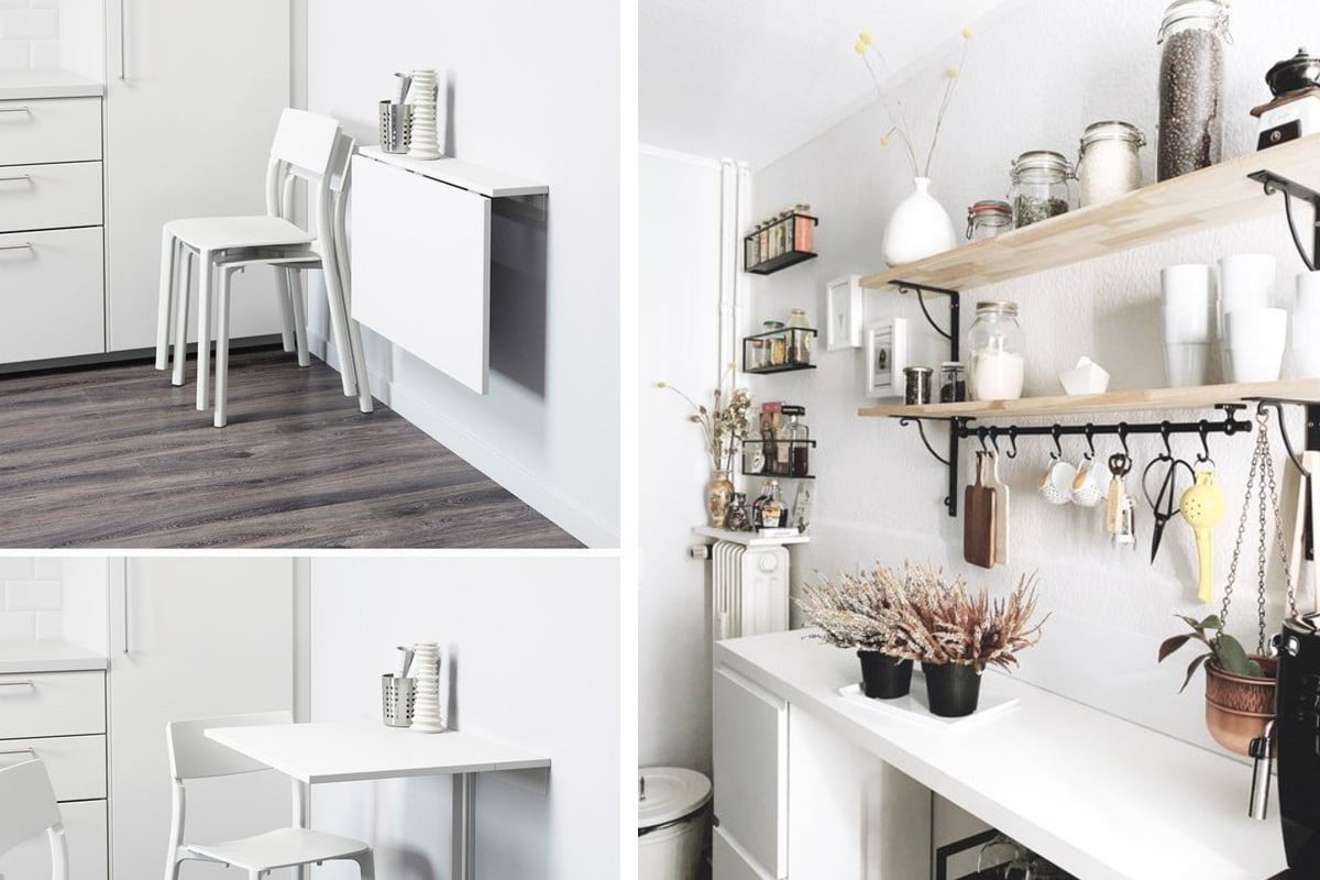ispirazioni salvaspazio per arredare una cucina piccola