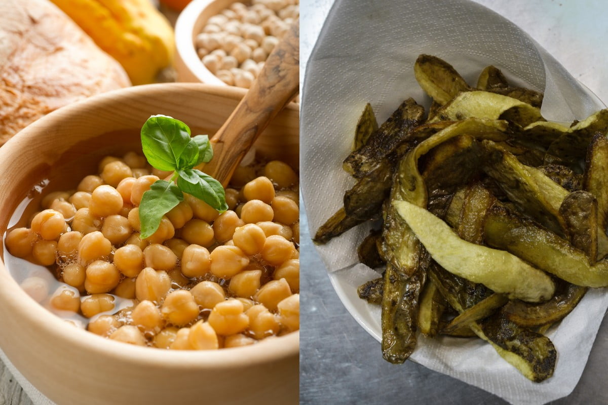 la buona ricetta anti spreco ceci chip di patate