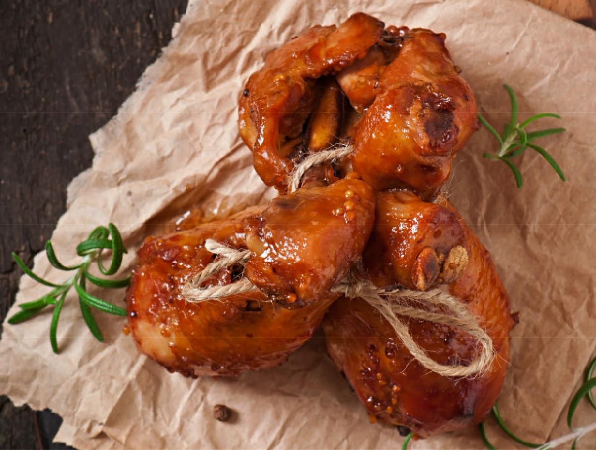 pollo con miele e senape baked chicken drumsticks honey mustard marinade 2829 3948