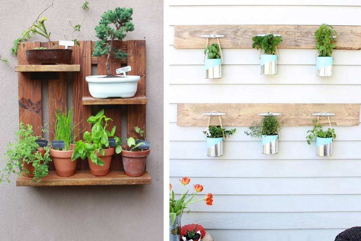 realizzare fioriera con bancali perfetta fioriere bancali