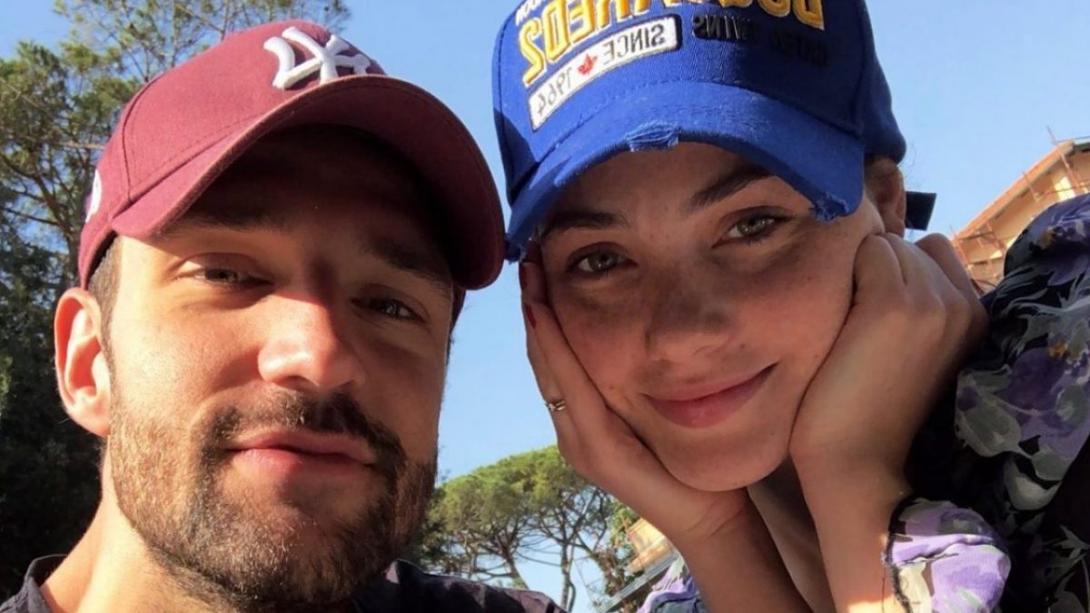 rosalinda cannavo festeggia il primo rosalinda cannavo e andrea zenga 1280x720 1