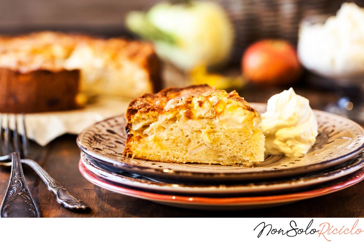 torta alle mele grattugiate reinventate 1