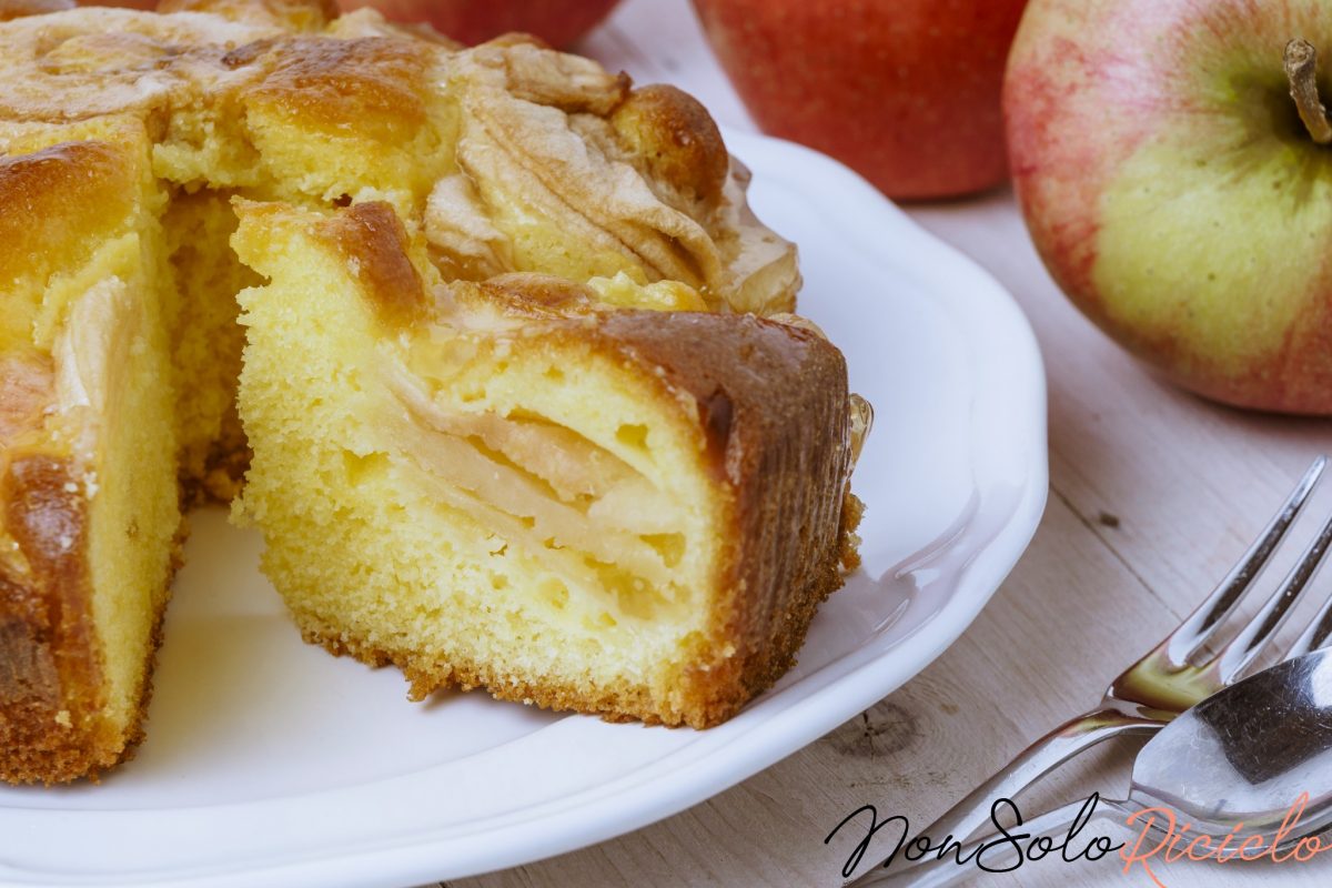 torta di mele a cubetti 5