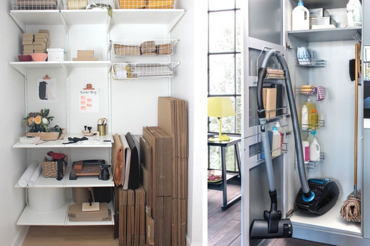 trasformare un ripostiglio tante ispirazioni organizzare ripostiglio