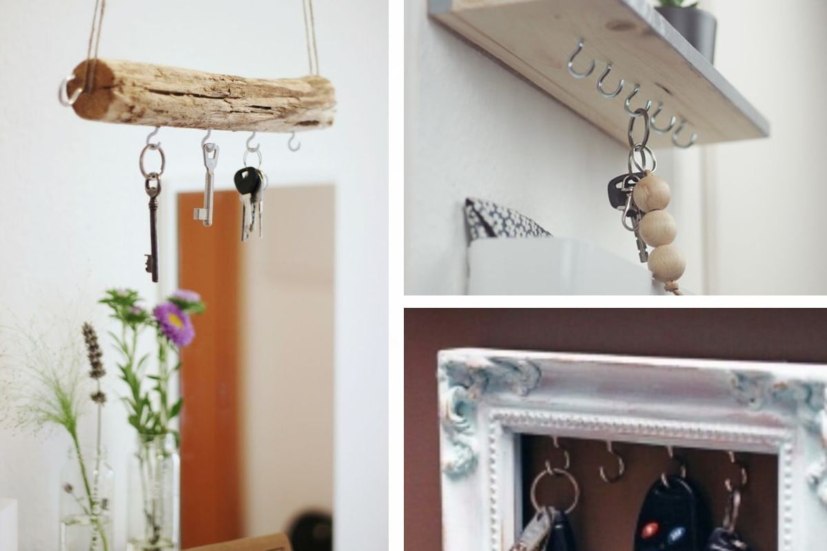 appendichiavi fai da te ispirazioni appendi chiavi fai da te