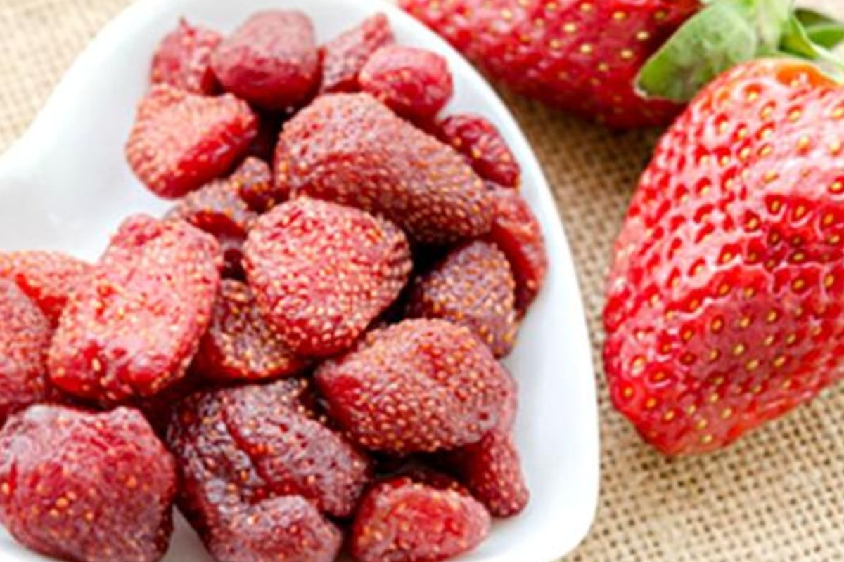 come fare le fragole disidratate fragole disidratate 1