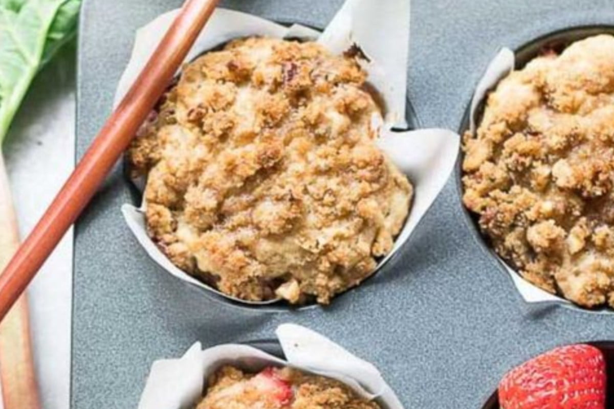 crumble di fragole light per muffin crumle fragole