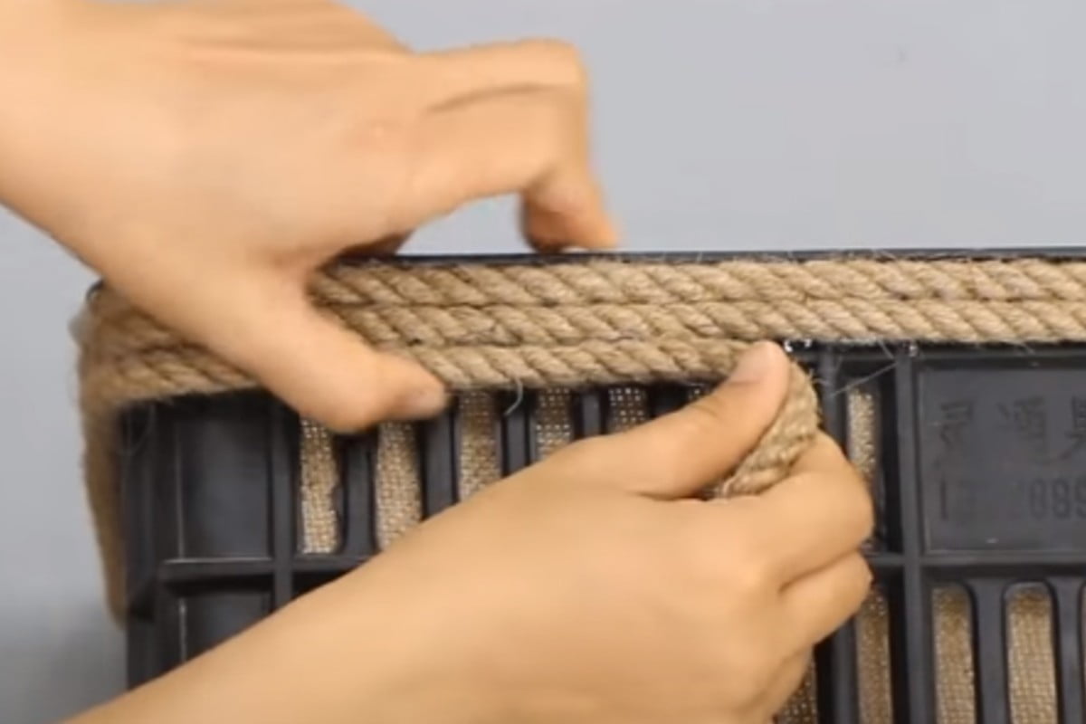 decorazioni rustic chic con cassette riciclo cassette plastica