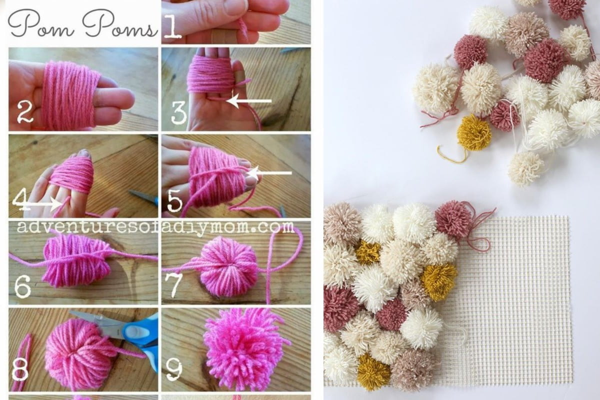 lavoretti creativi con pompon ecco lavoretti con pom pom
