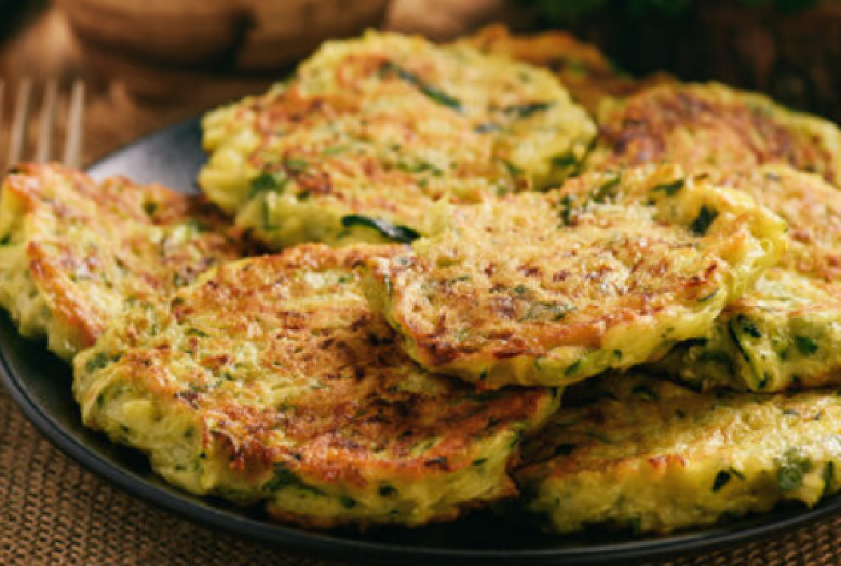 le zucchine che sembrano fritte frittelle non fritte