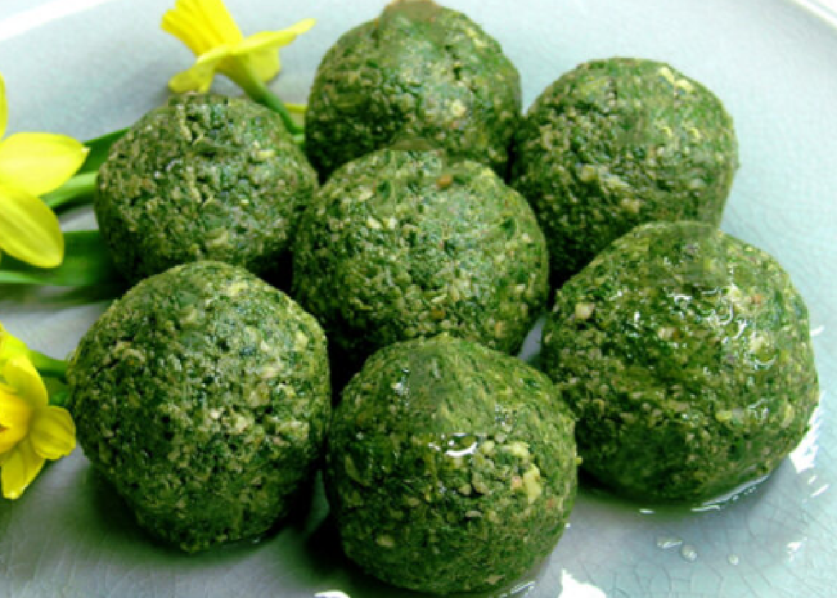 polpette light agli spinaci una polpette spinaci