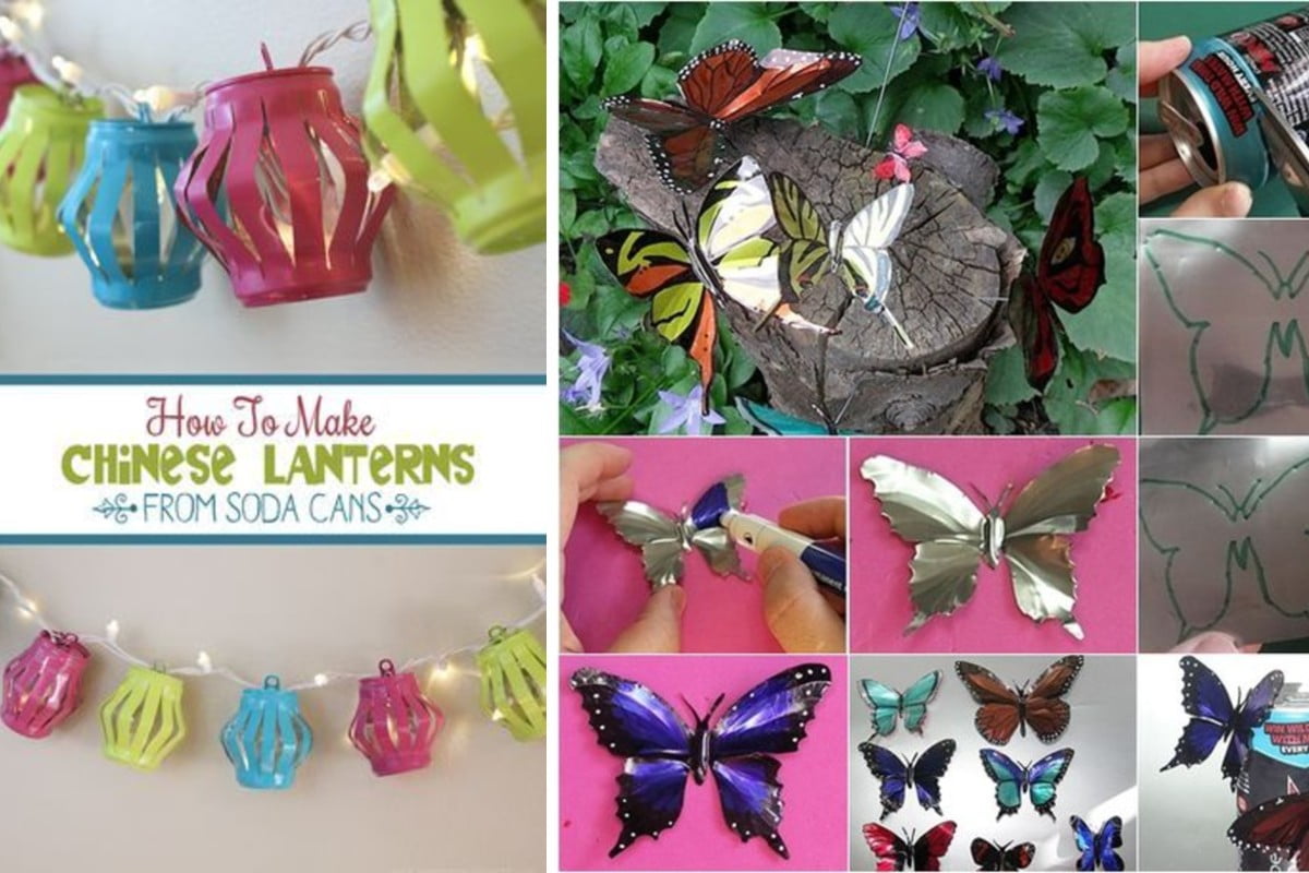 riciclare lattine di alluminio tante riciclo lattine bibite