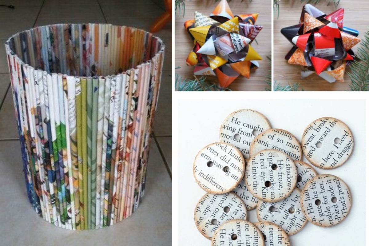 riciclare riviste e giornali tanti riciclo riviste e giornali