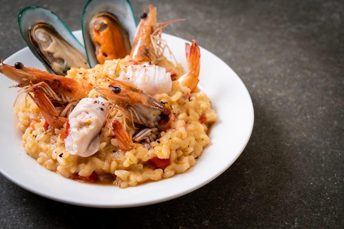 risotto alla marinara saporito invitante AdobeStock 259903785