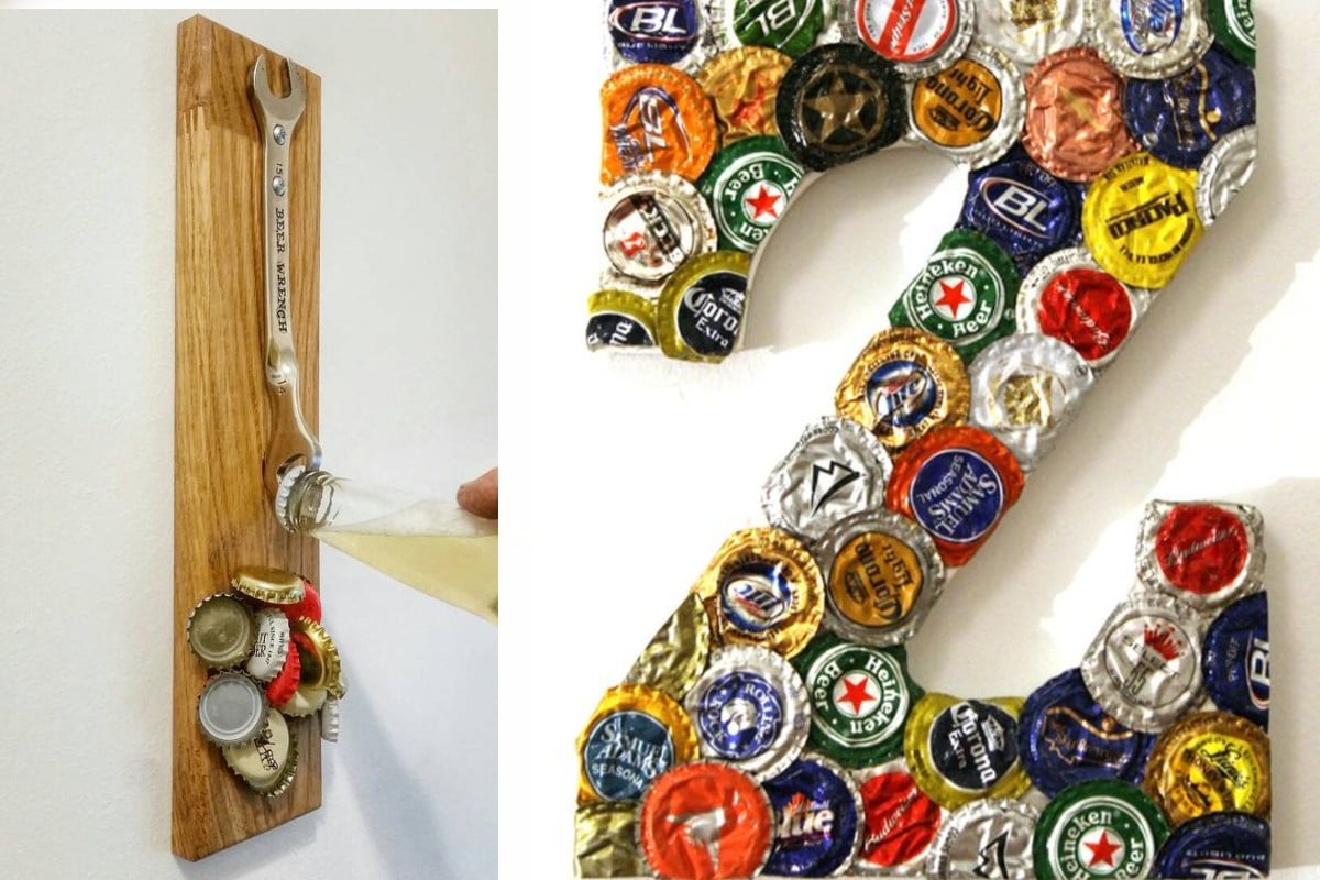 riutilizzare tappi a corona non tappi birra