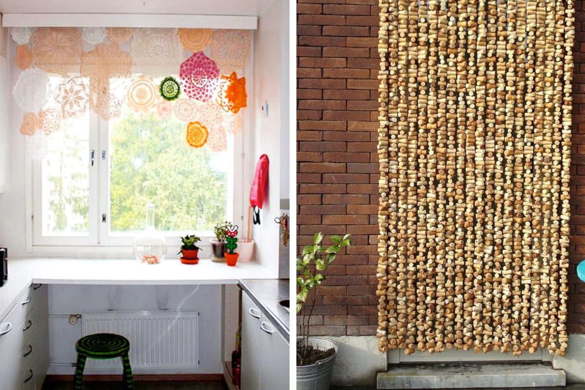 stile boho per le tende tende fai da te 1