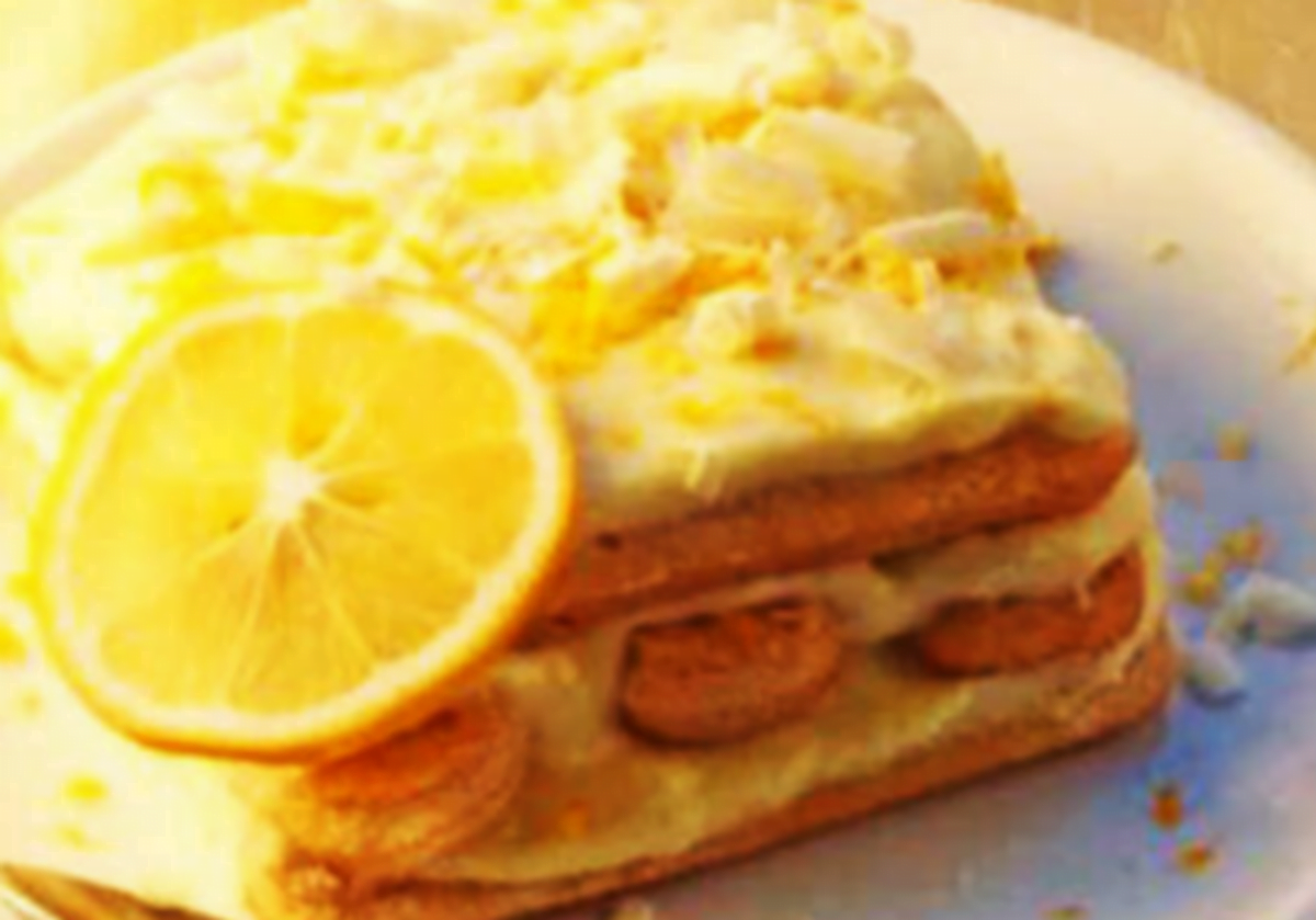 tiramisu al limone senza mascarpone tiramisu al limone