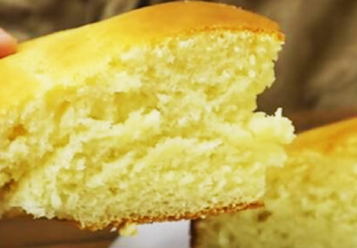 torta al latte in un torta latte