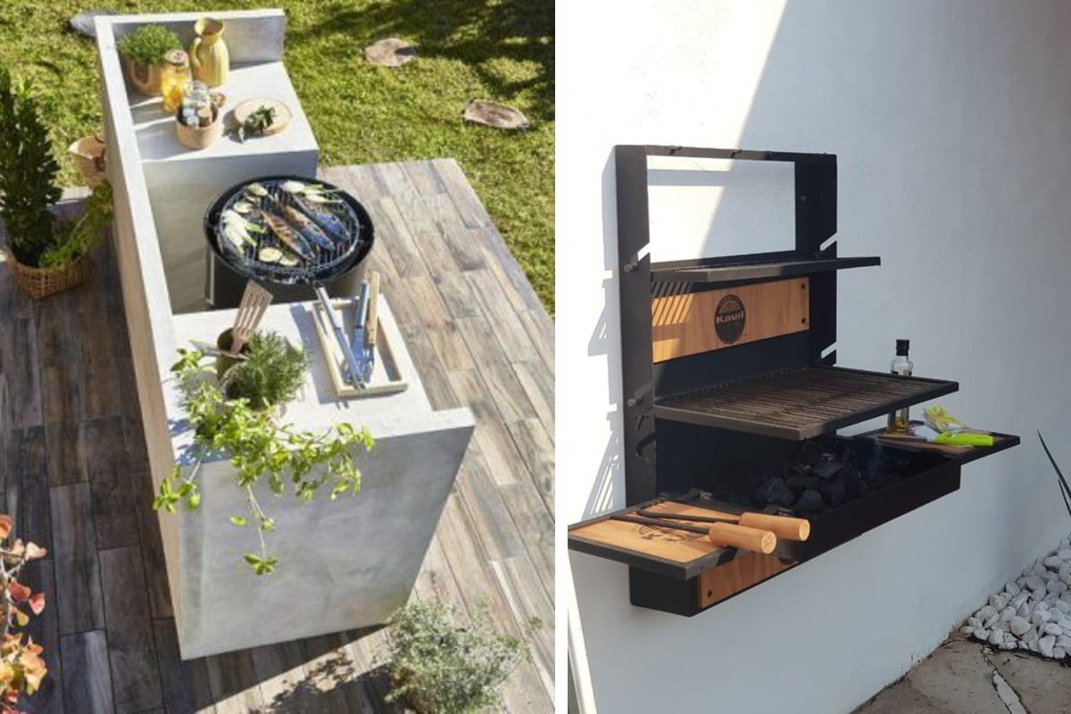 angolo barbecue nel giardino ecco angolo barbecue